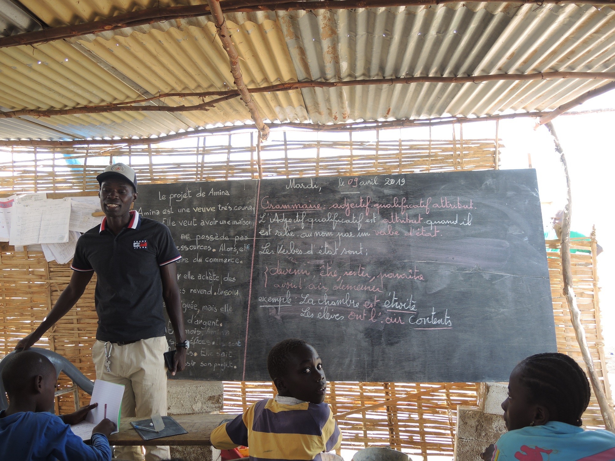 Cours cm2 à l'école de N'Guekokh N°6 (Keur-Thiam)