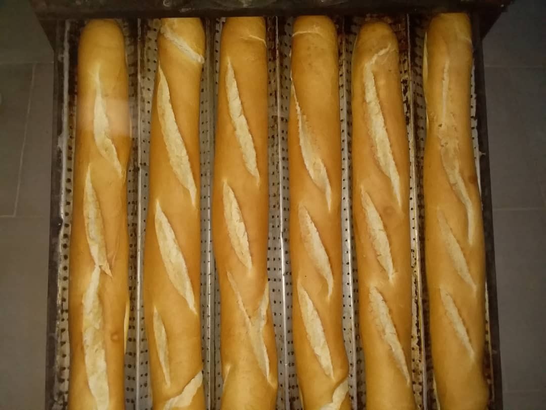 La baguette pain doré