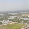 Le fleuve Casamance vu d'avion